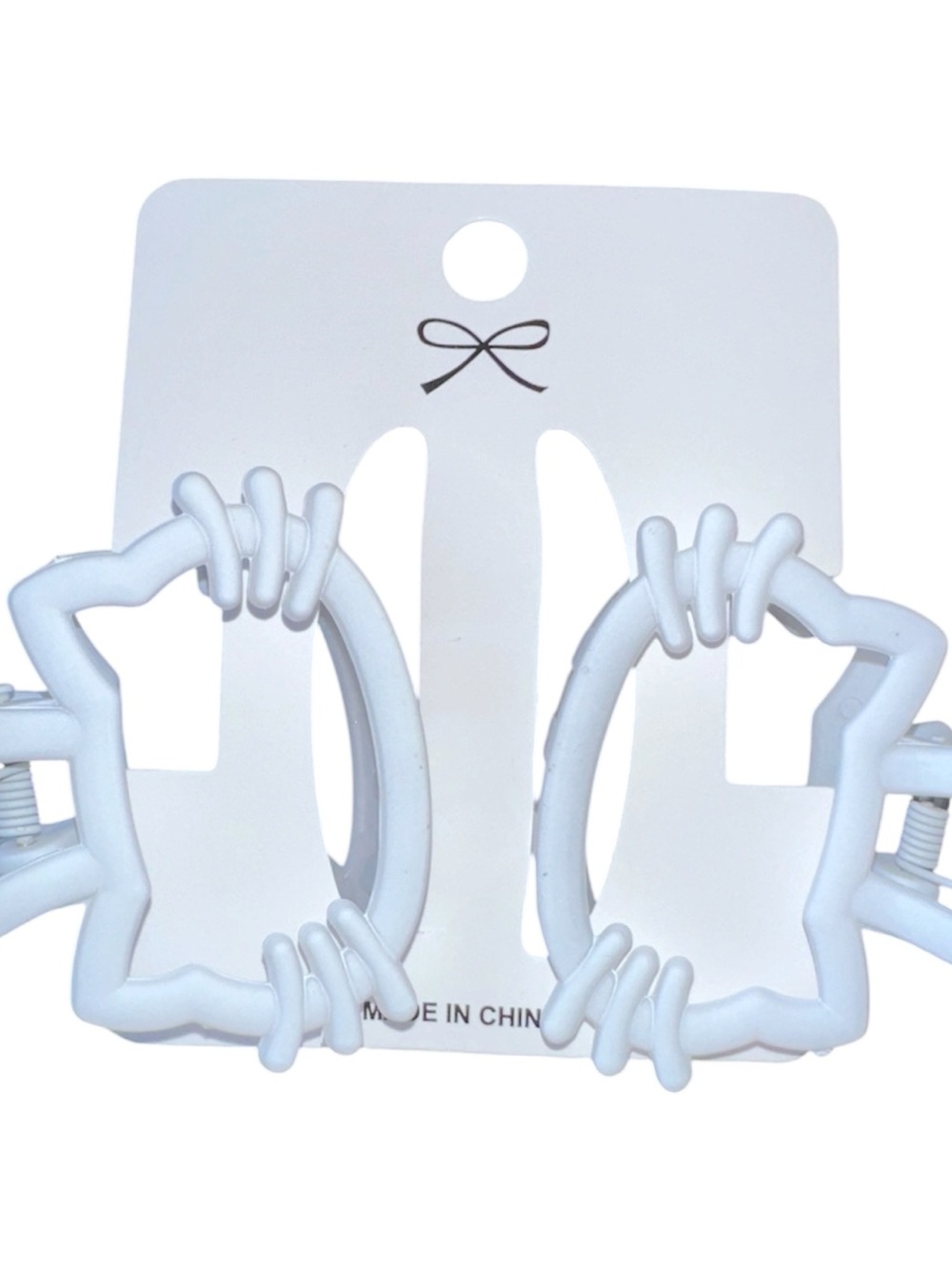 Hello Kitty Style Hair Claw Clips - Set of 2 - Picture 4 of 6